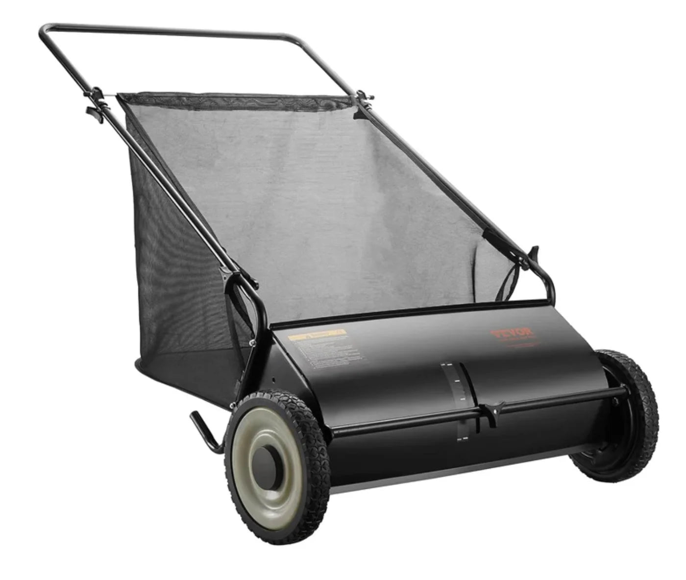 LawnMaster | Hand-Push Lawn Sweeper with Extra-Large Collector